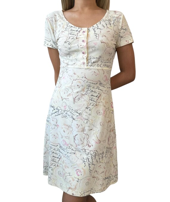 Chanel monogram dress hotsell
