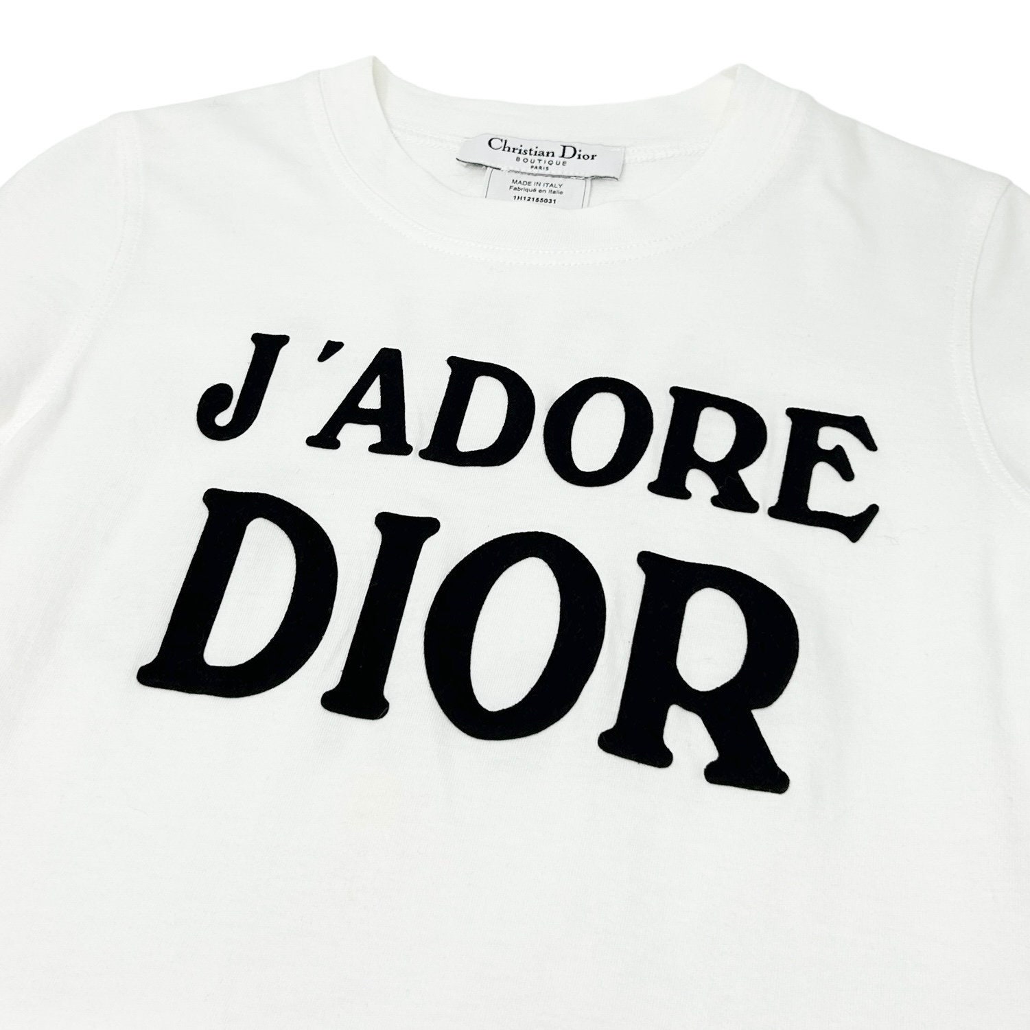 Christian Dior Vintage J'ADORE Logo Long Sleeve Top #38 T Christian Dior Vintage J'ADORE Logo Long Sleeve Top #38 T