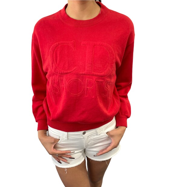 Christian Dior Sport Vintage Big Logo Sweatshirt Tops… Gem
