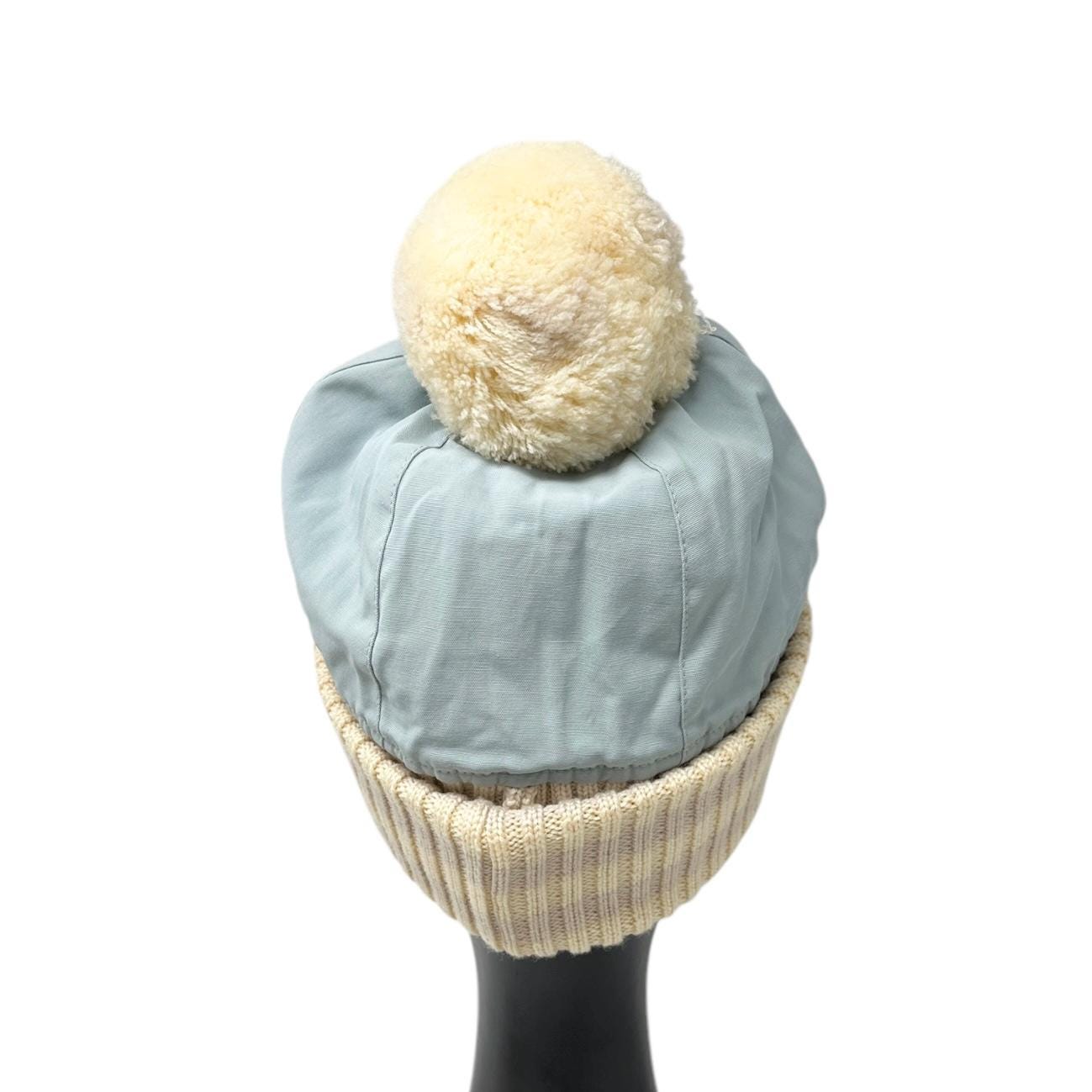 CHANEL Sport Vintage Coco Mark Logo Knit Beanie Winter Ski