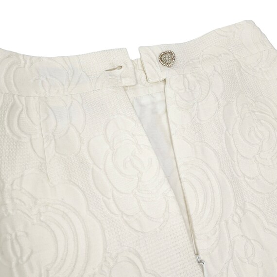 CHANEL Vintage 09C CC Mark Camellia Mini Skirt #3… - image 8