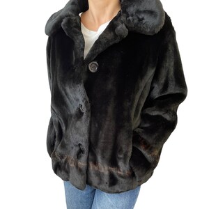 Modacrylic fur coat deals