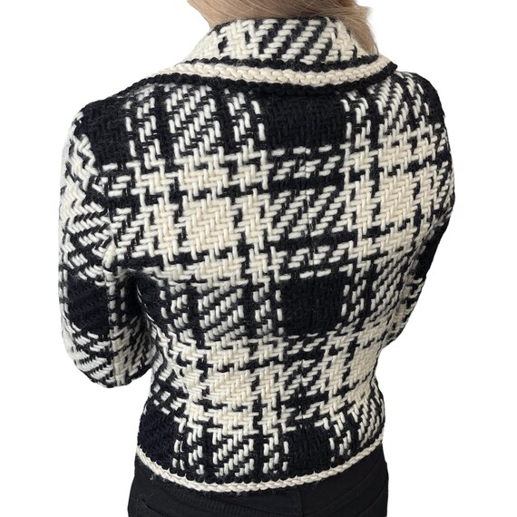 CELINE ヴィンテージ マカダムロゴ ツイードジャケット ジップ