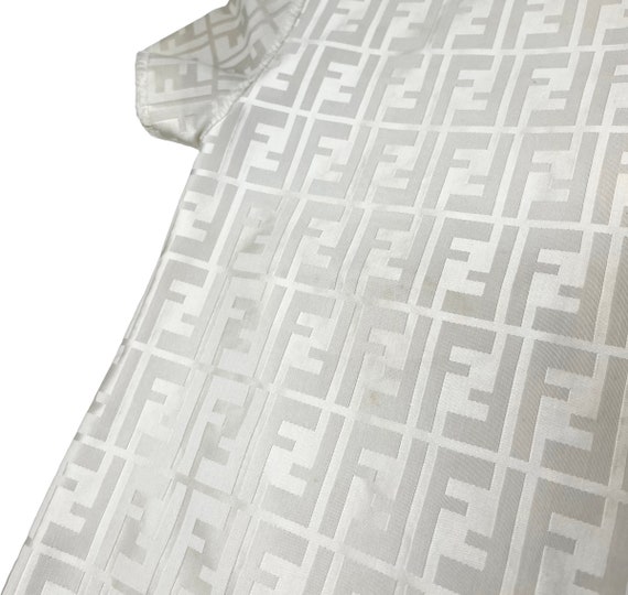 90s y2k archive vintage FENDI ズッカ柄 シャツ