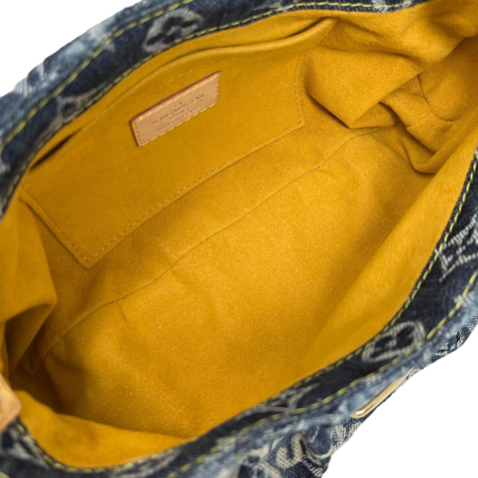 Louis Vuitton Vintage Indigo Monogram Denim Mini Pleaty Shoulder Bag, Best  Price and Reviews