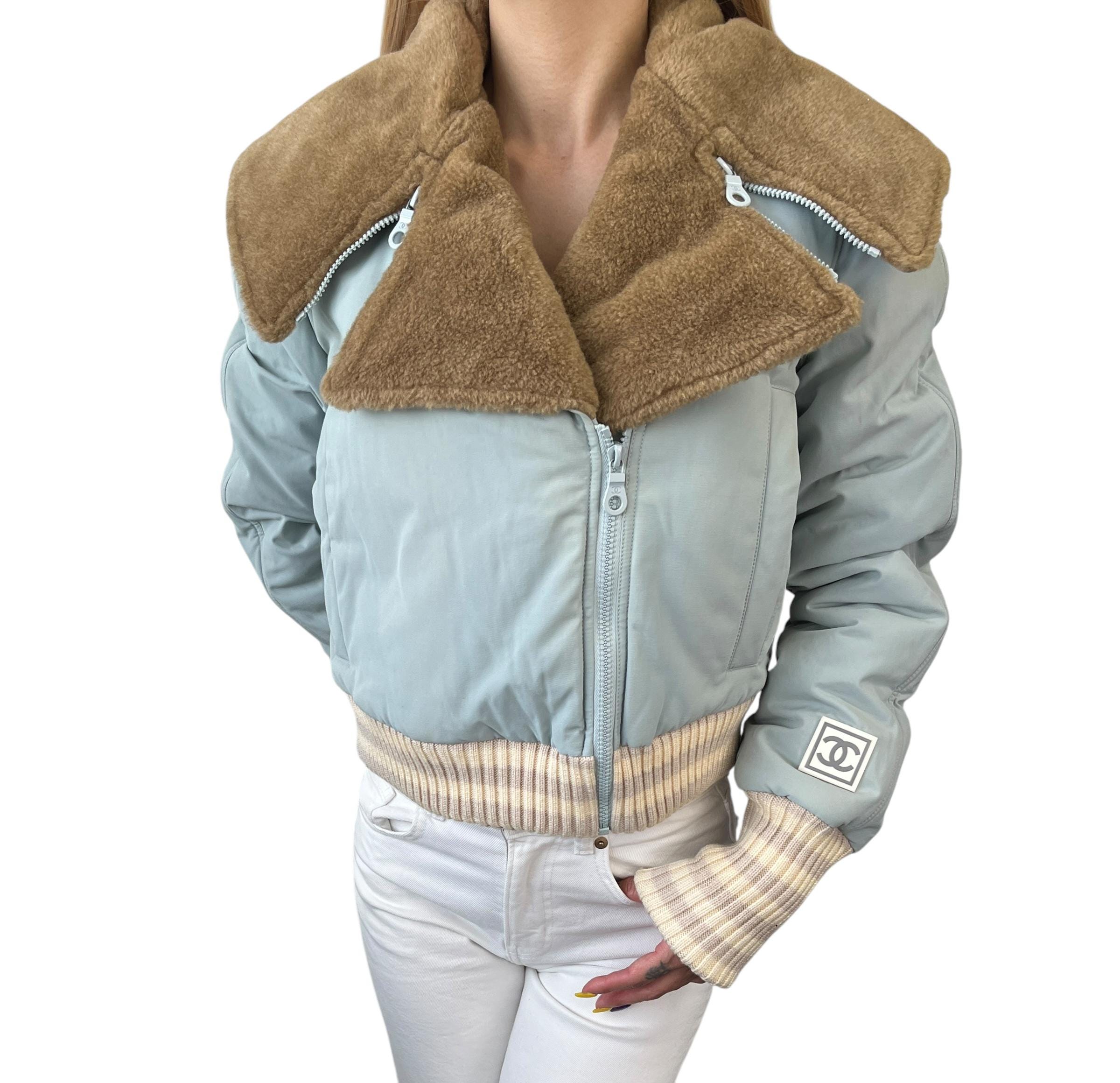 Chanel Puffer Jacket - Etsy