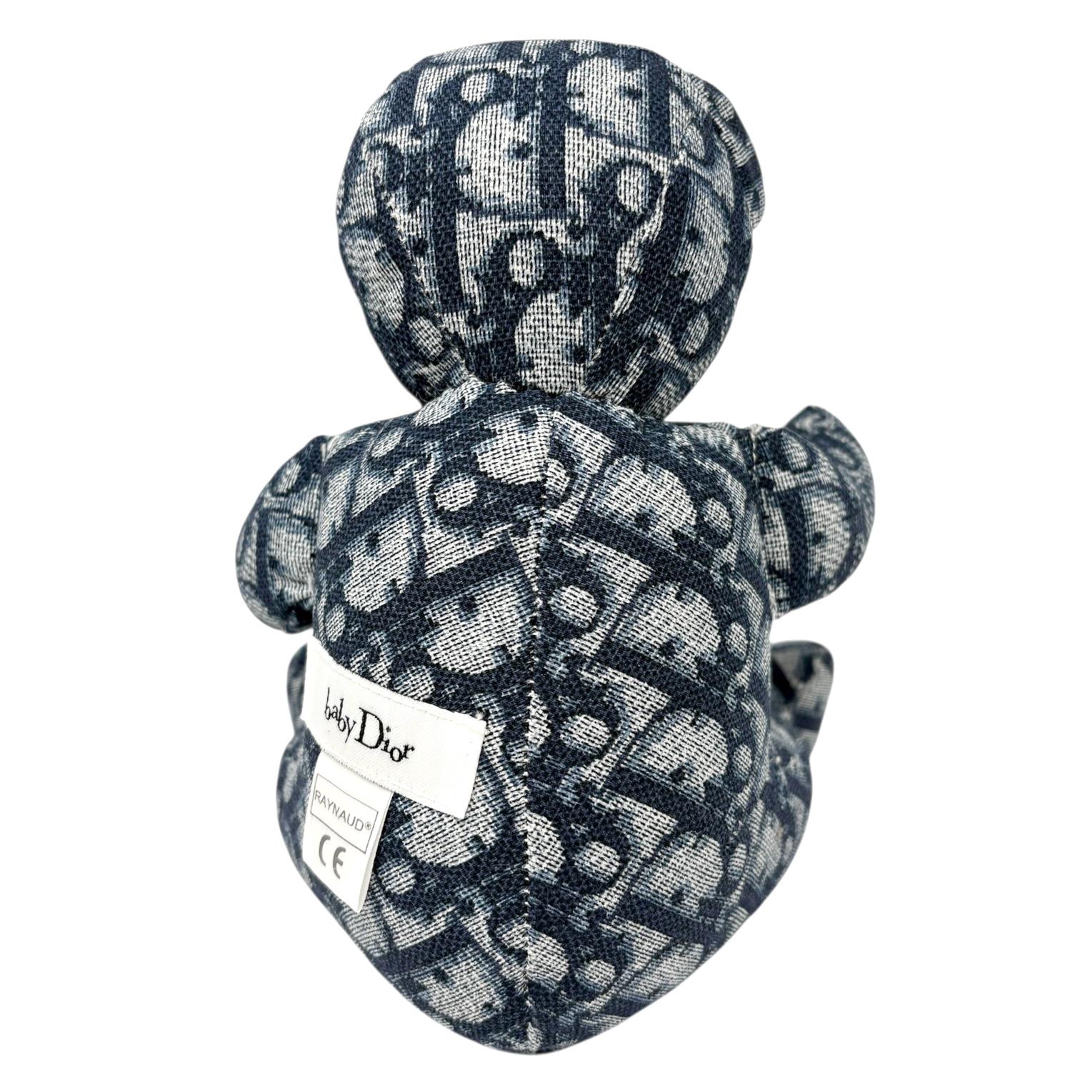 【レア】美品です！正規品Christian Dior テディベア トロッター Christian Dior Vintage Baby Dior Trotter Monogram Teddy Bear Plush