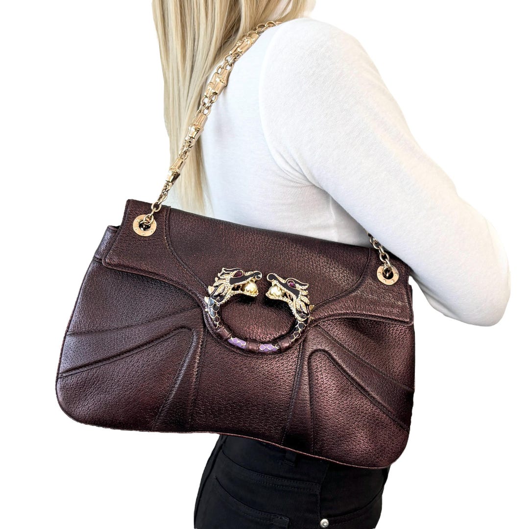 GUCCI Vintage Limited Edition Tom Ford Dragon Shoulder Bag GUCCI Vintage Limited Edition Tom Ford Dragon Shoulder Bag