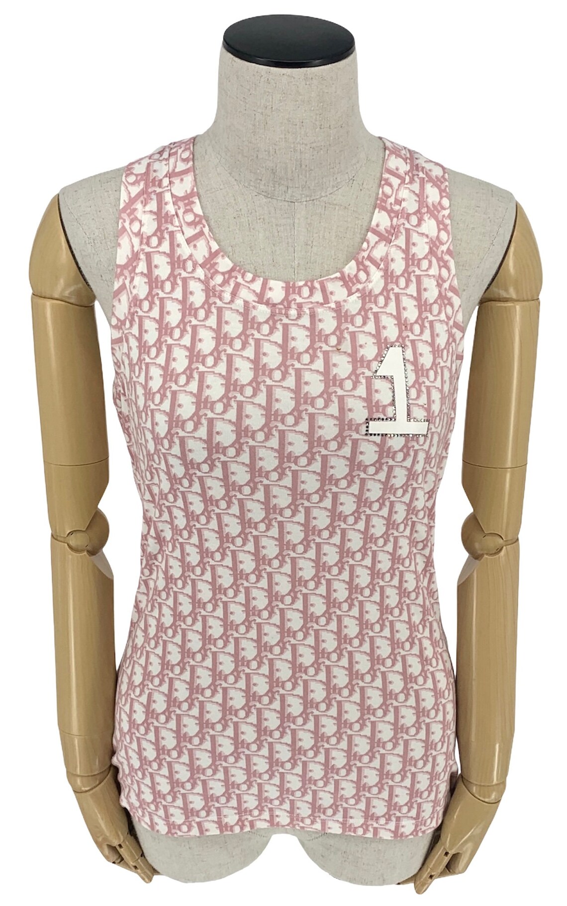 pink dior tank