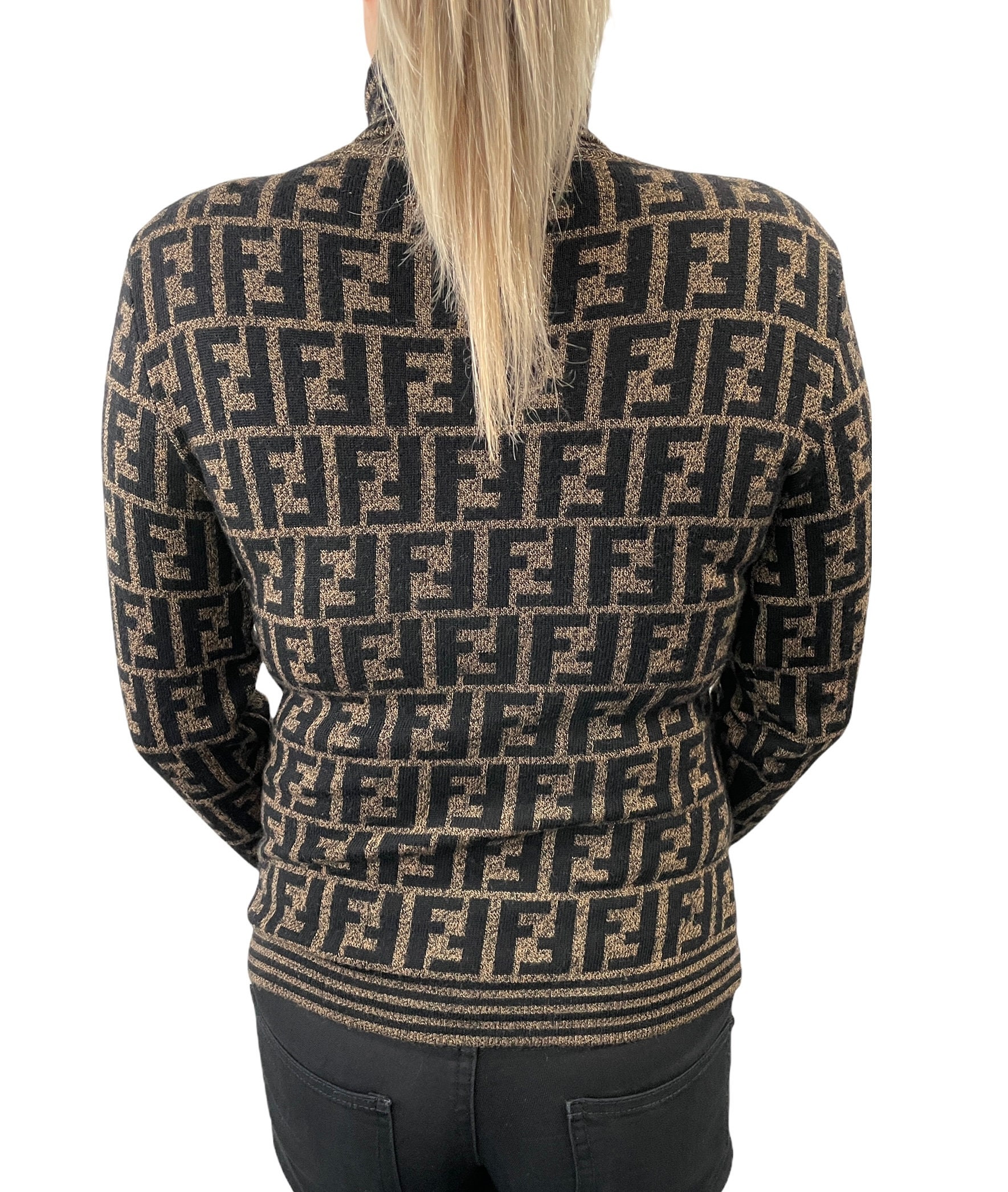 HOT Fendi Luxury Brand Headphone Ugly Sweater Jumper V49