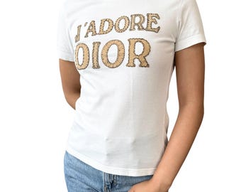 Christian Dior J'adore Dior Tシャツ 38 Dior T-Shirt, Size 38 FR: J'adore Dior