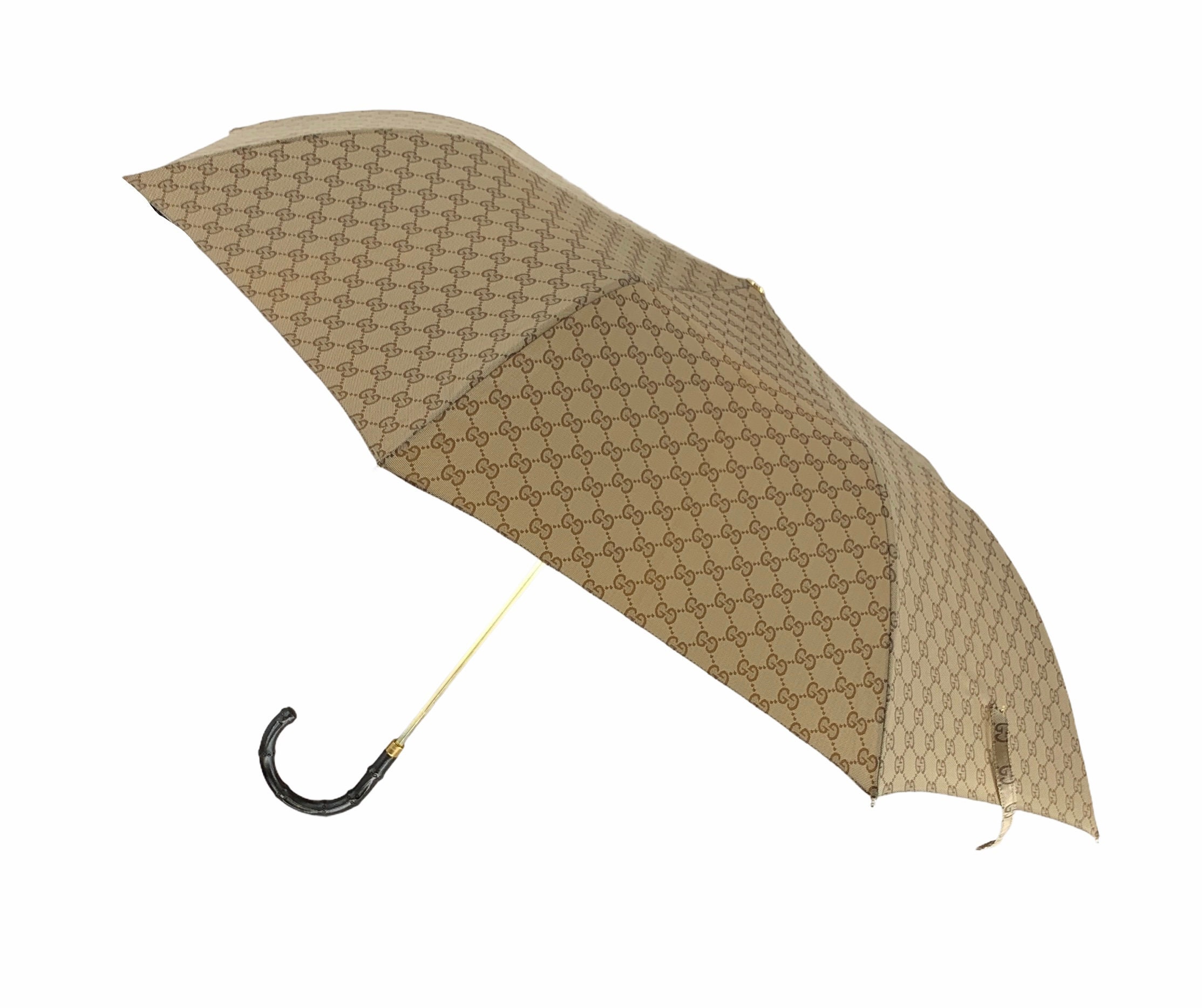 vintage GG monograma paraguas beige - Etsy España