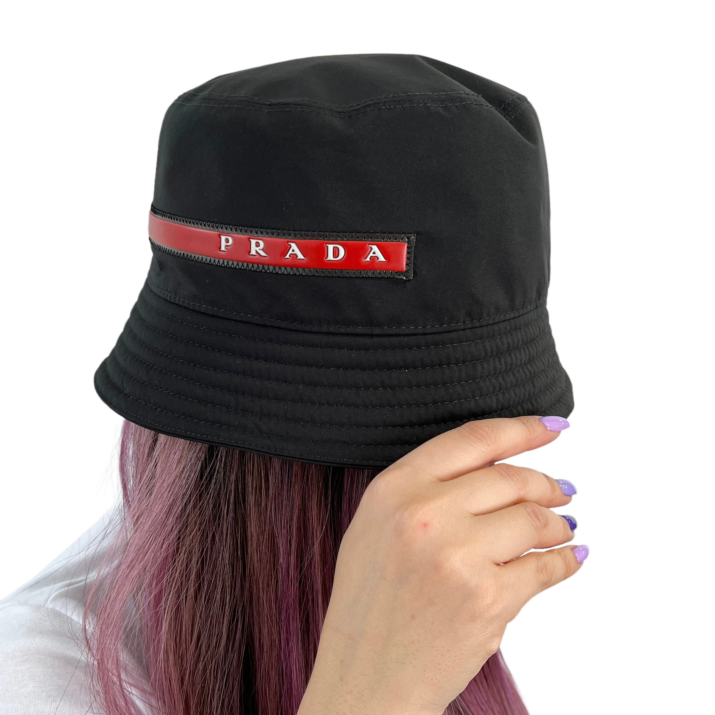 Prada Bucket Hat - Etsy