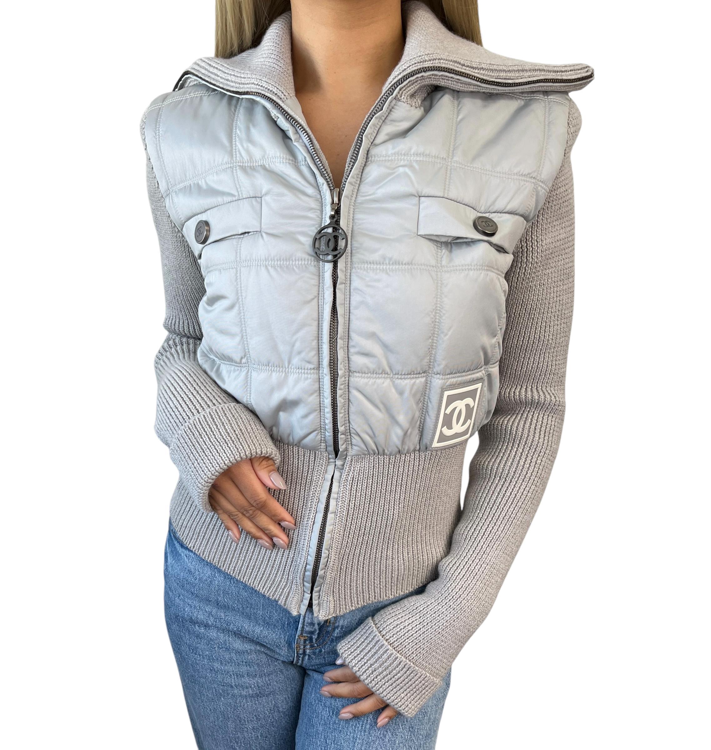 Chanel Puffer Jacket - Etsy