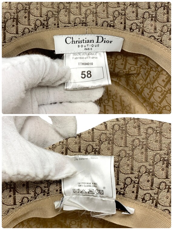 Christian Dior Vintage Trotter Monogram Bucket Ha… - image 6