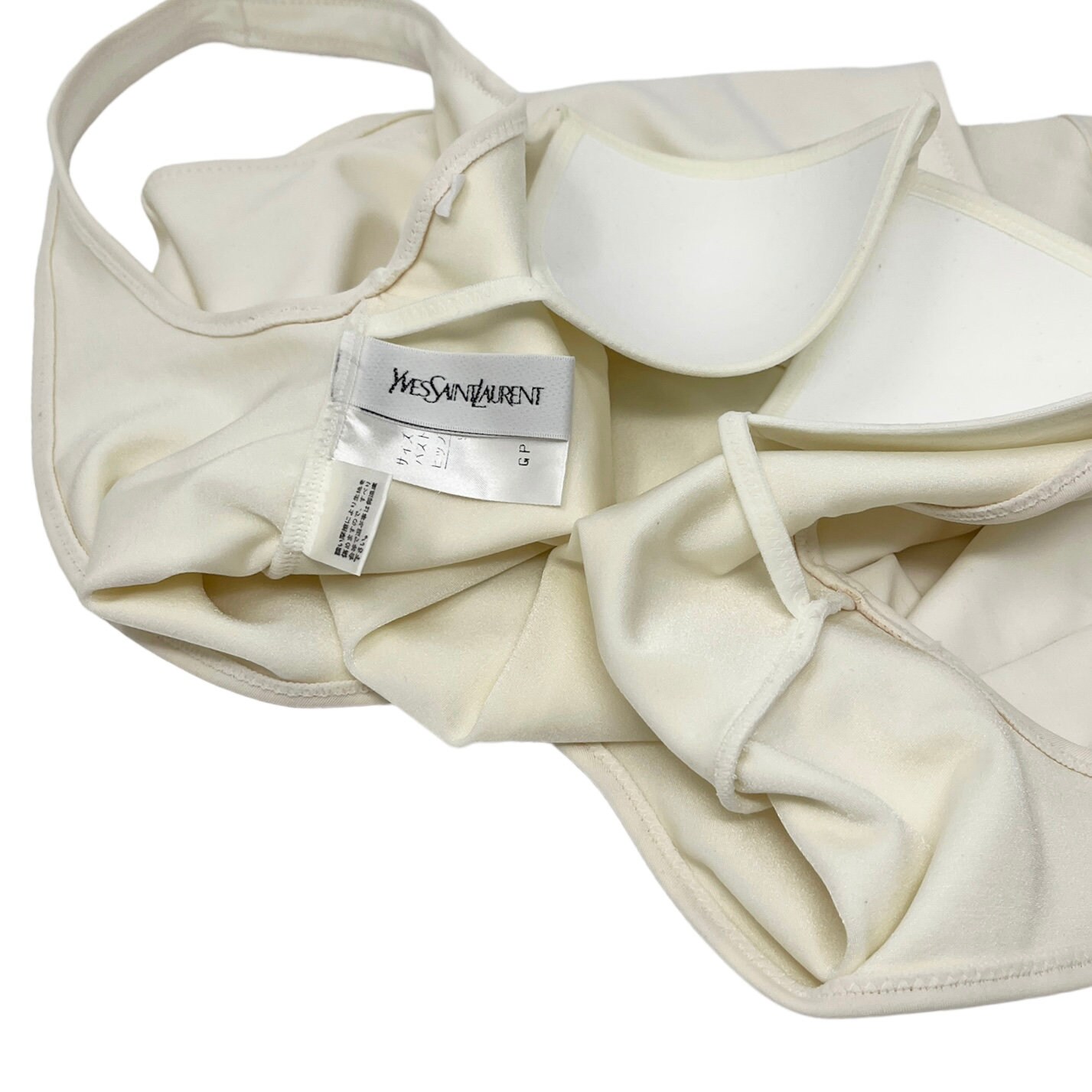 Yves Saint Laurent Vintage YSL Logo Swimwear Swimsuits #9M Yves Saint Laurent Vintage YSL Logo Swimwear Swimsuits #9M