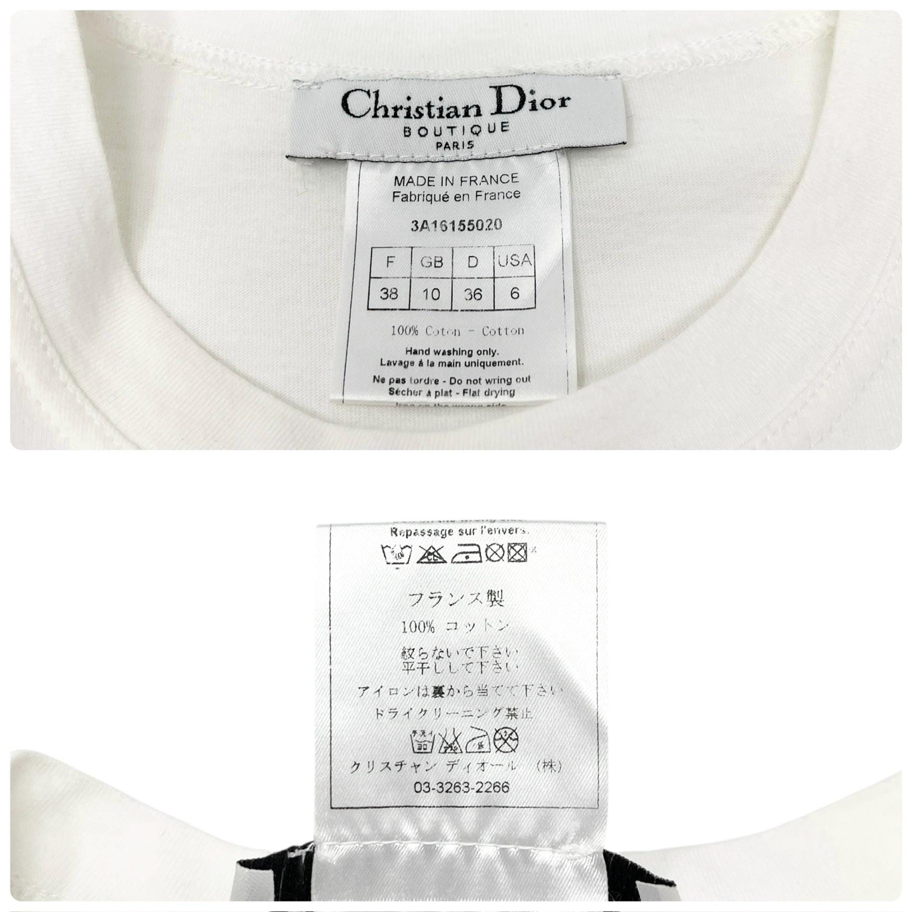 Christian Dior Vintage 2003 Logo T-shirt #38 the Latest