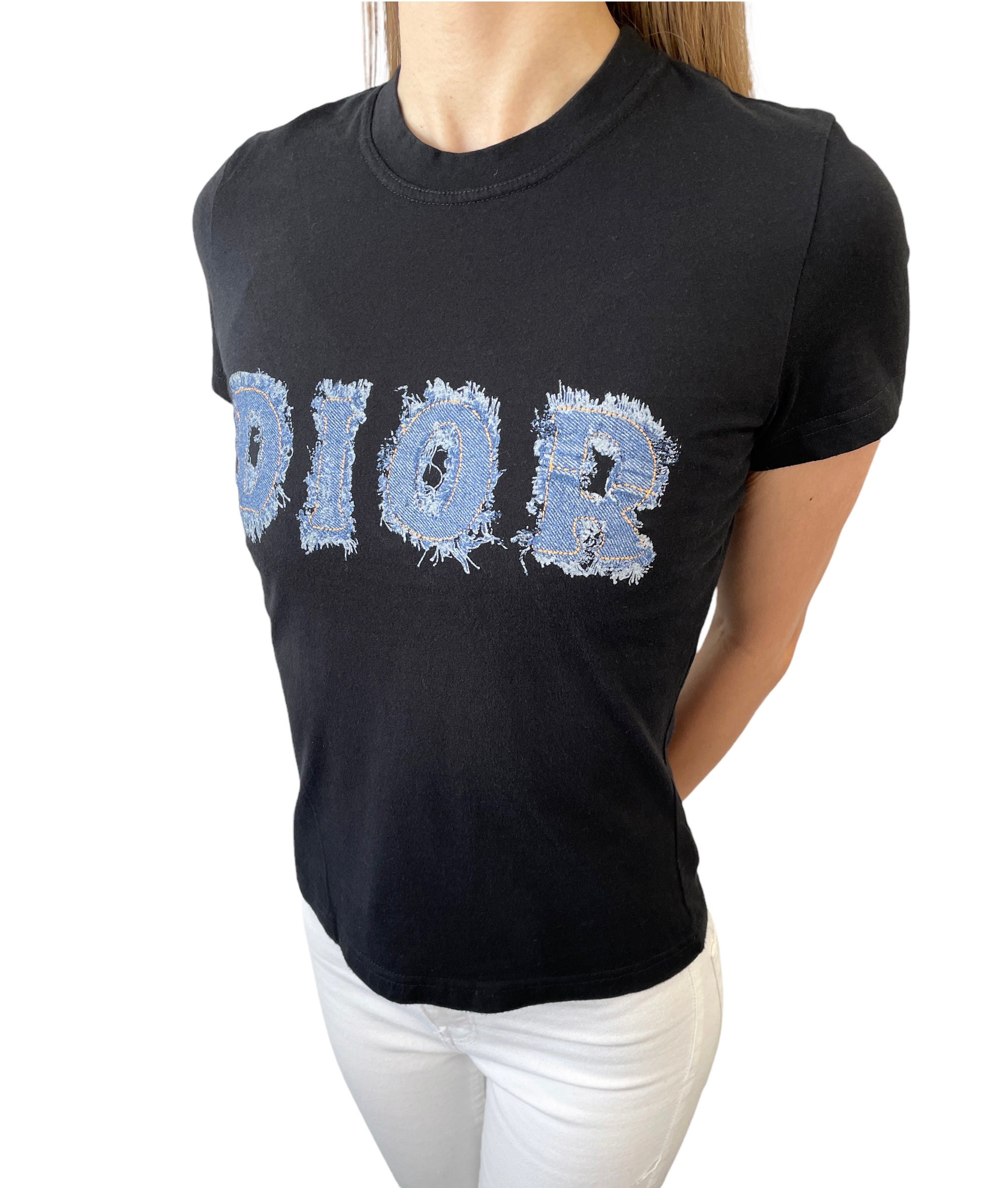 Kinder Mädchen Dior Kleidung Dior Kinder Oberteile Dior Kinder Tops T-Shirts Dior Kinder T-Shirt DIOR 11-12 Jahre weiß T-Shirts Dior Kinder Tops Tops 