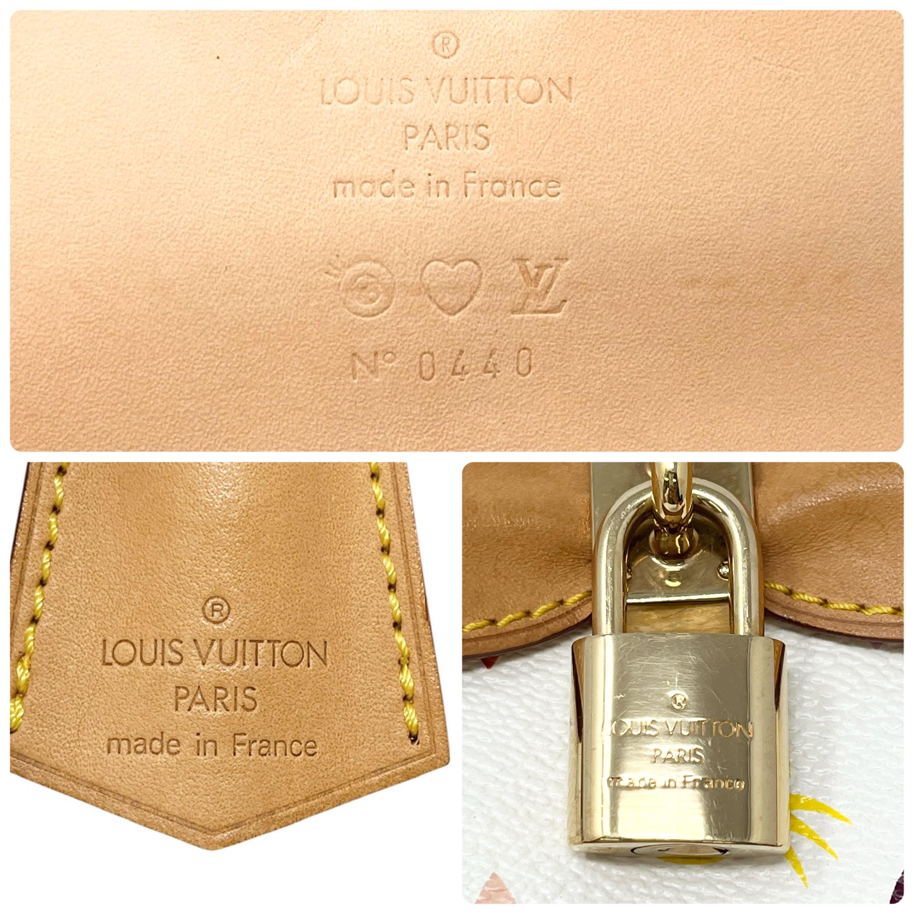 LOUIS VUITTON Vintage M92055 Eye Love Monogram Pochette Eye Miss