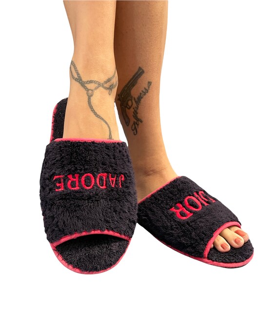 Christian Dior Vintage J'ADORE DIOR Slide Slipper Room - Etsy Finland