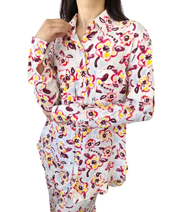 Chanel silk shirt 38 - Gem Chanel silk shirt 38 - Gem