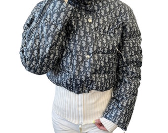 Christian Dior ロゴパターン ジャケット Sサイズ DIOR | CD Icon スウェットシャツ カシミヤジャージー