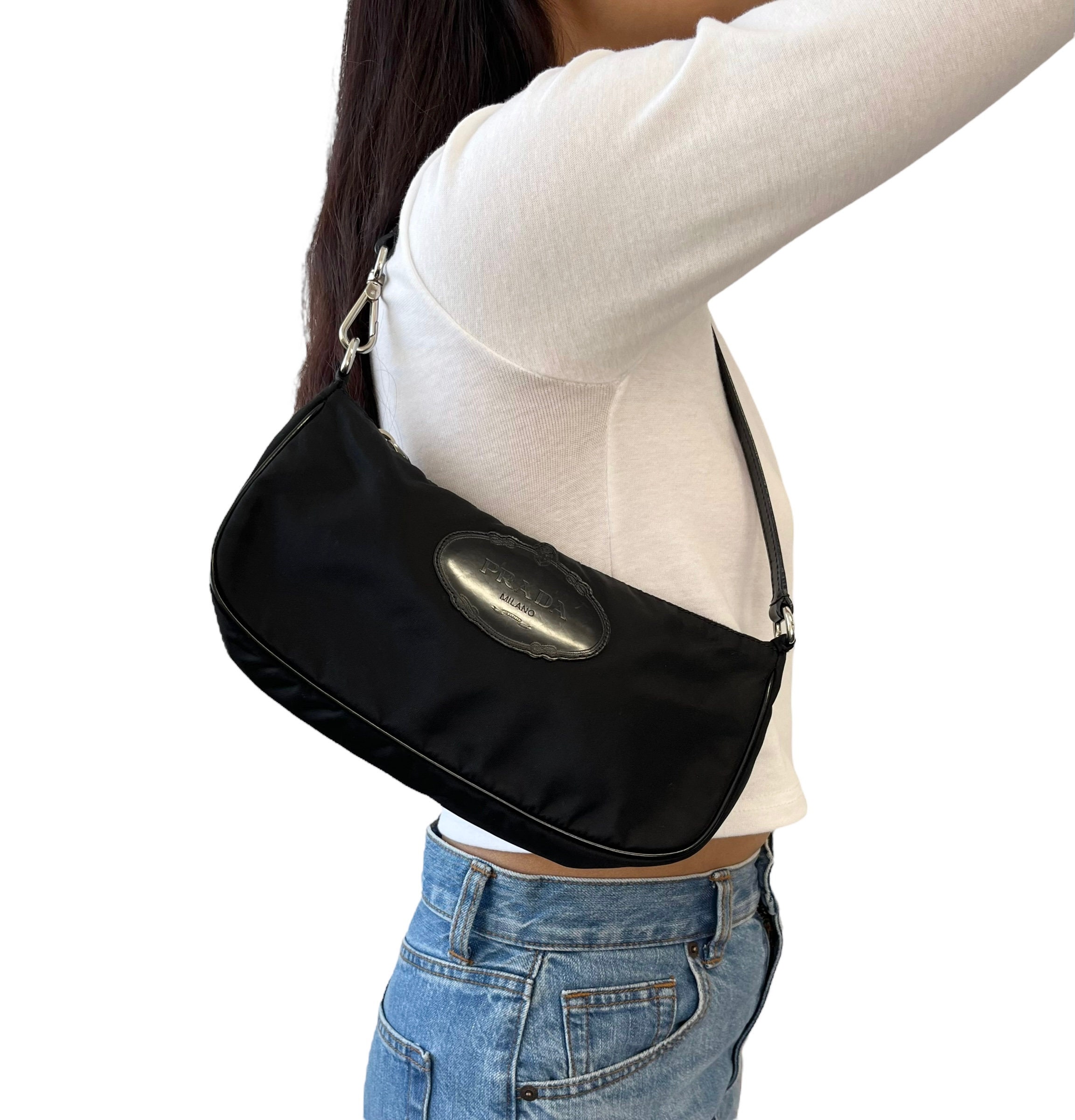 Prada Nylon Pochette Etsy Canada