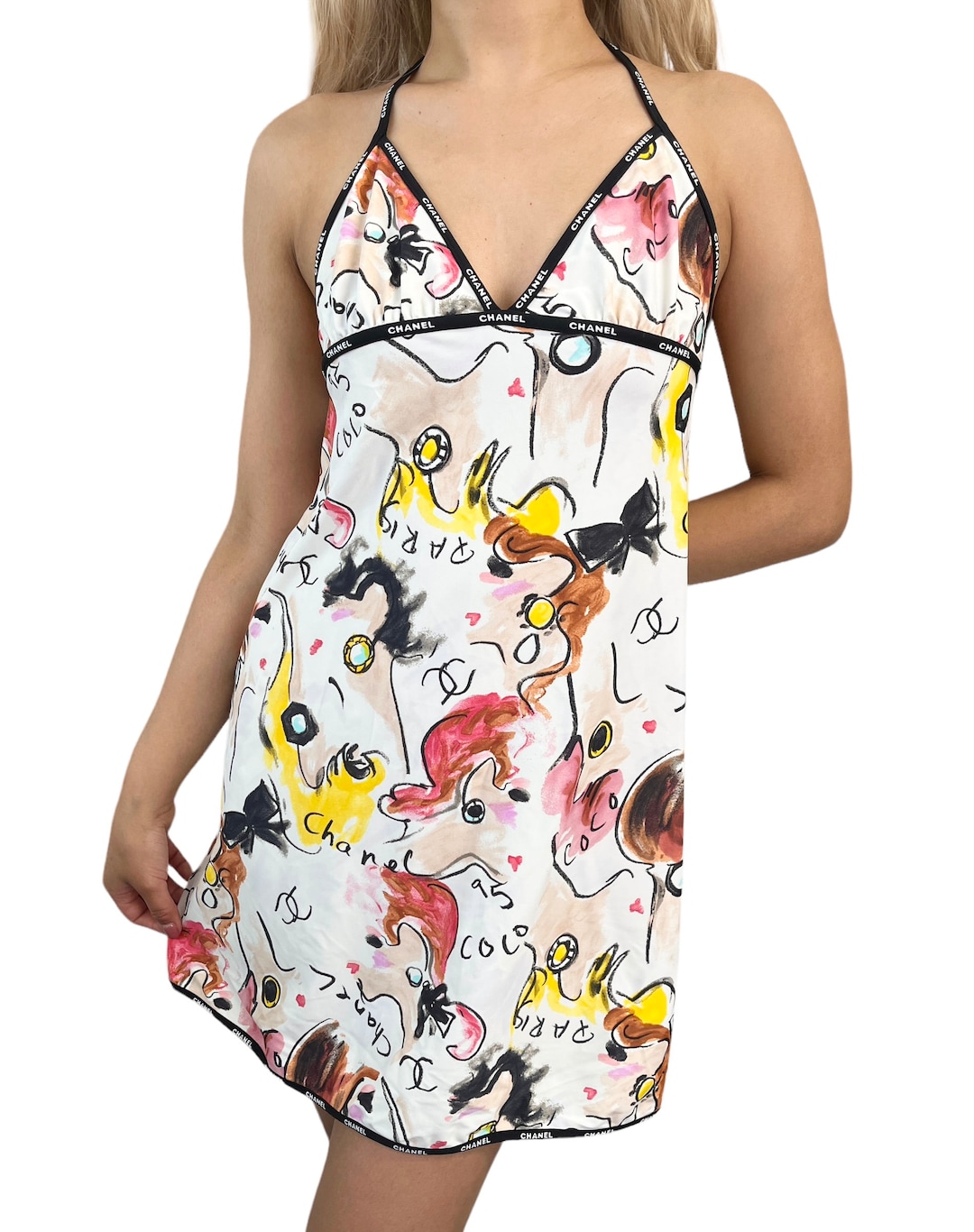 水着・ラッシュガード CHANEL Vintage Swimsuit s-l400.jpg