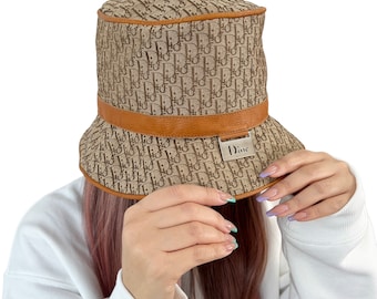 Christian Dior Vintage Trotter Monogram Bucket Hat