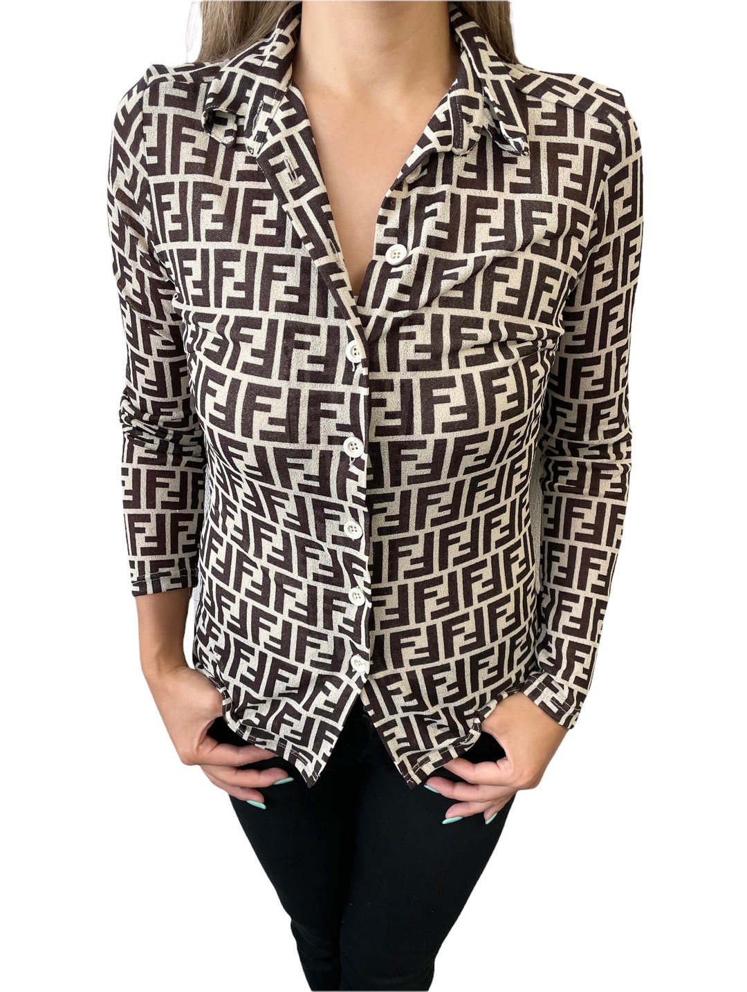 Fendi Ruched Top - Women's 40
