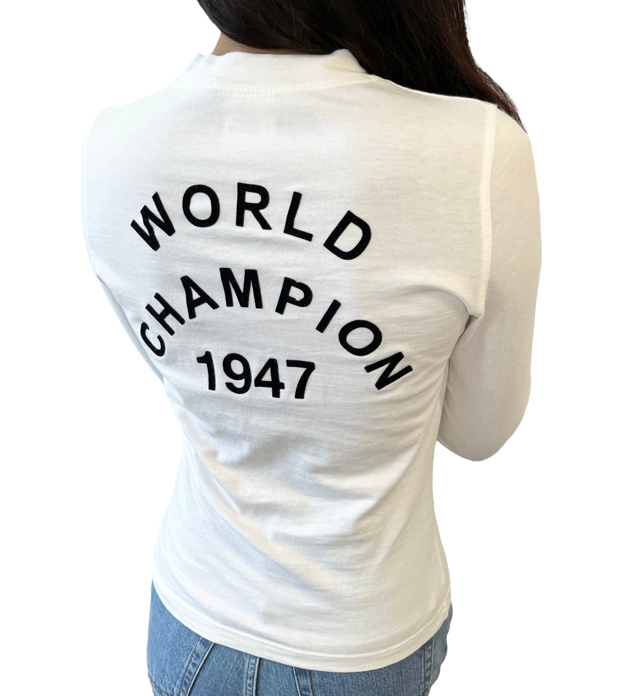 Christian Dior Vintage J'ADORE Logo Long Sleeve Top #38 T