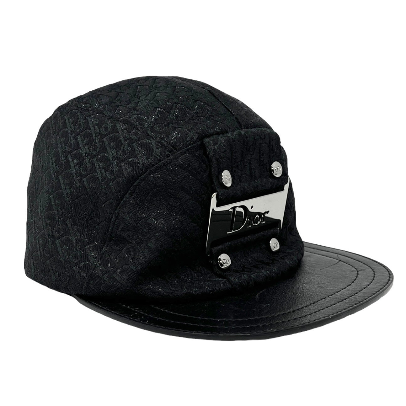Christian Dior Vintage Trotter Monogram Baseball Cap 58 Christian Dior Vintage Trotter Monogram Baseball Cap 58