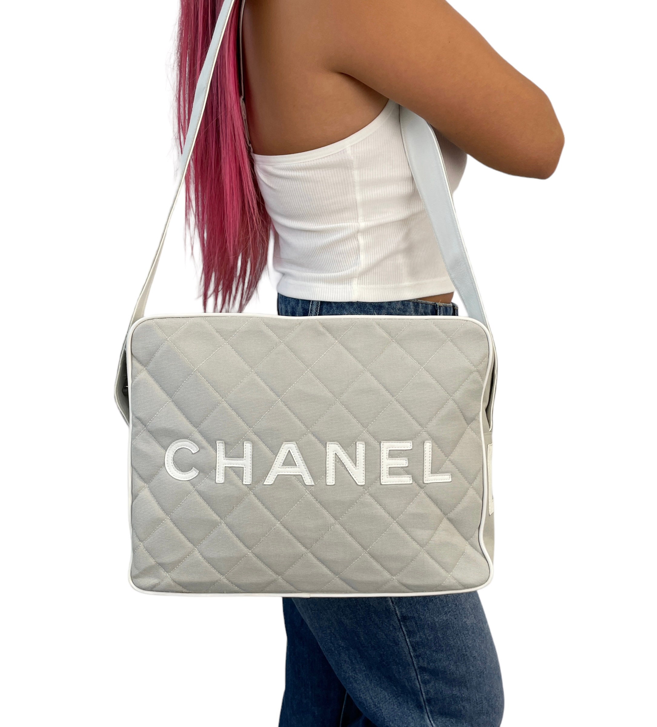 Chanel VIP Limited Novelty Coco Mark Rhinestone Pearl Bag Japan