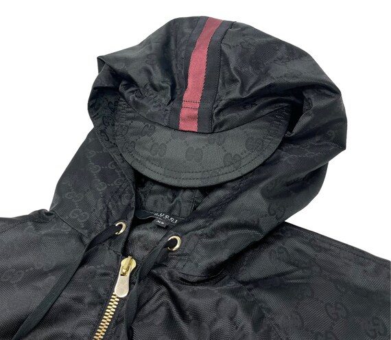 GUCCI Vintage Gg Logo Monogram Windbreaker Jacket… - image 6