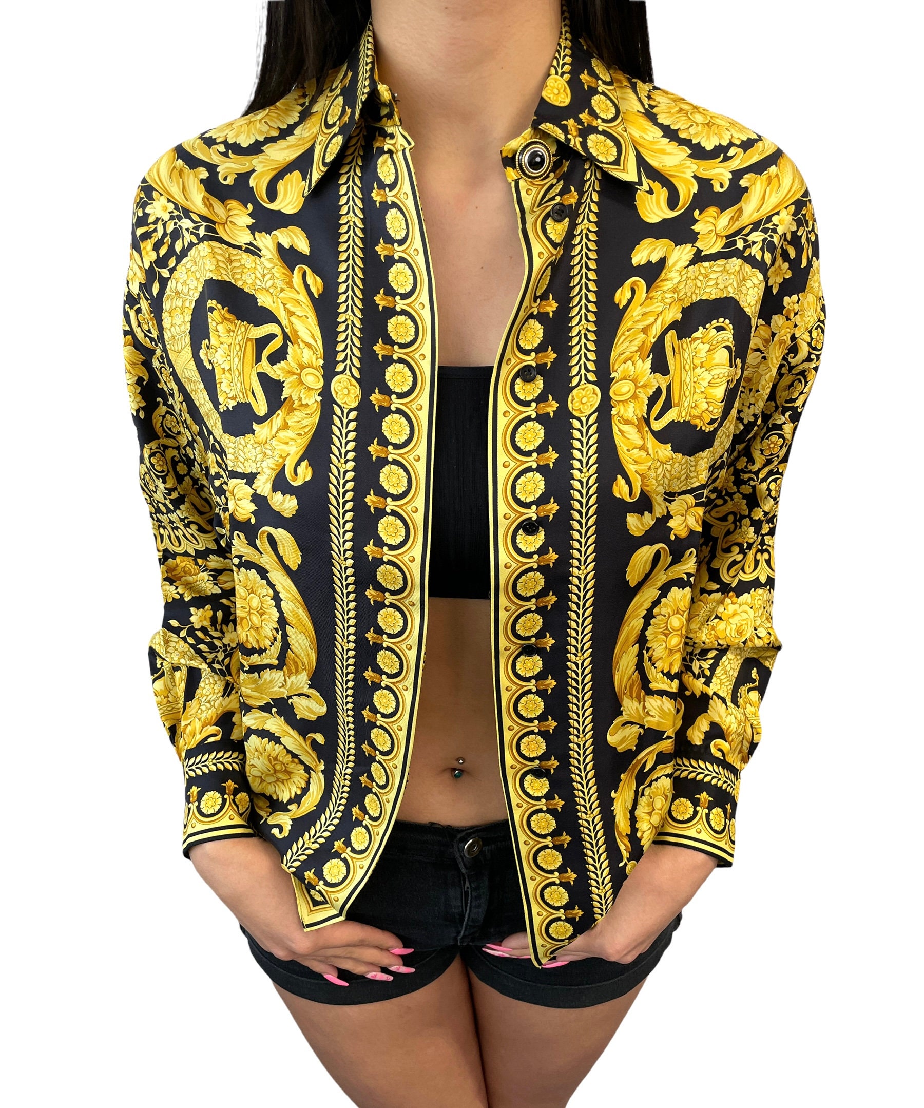 VERSACE ナイロン テーラードジャケット | gulatilaw.com