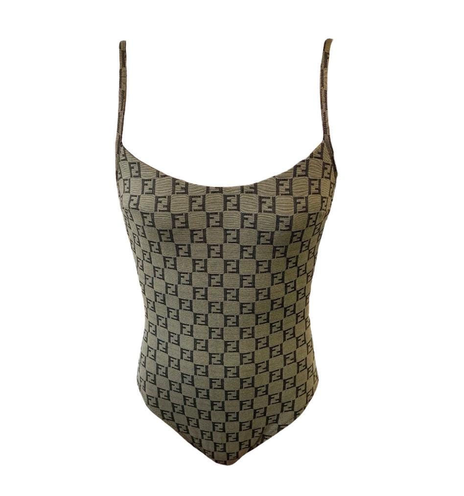 Fendi swimsuit Etsy Nederland