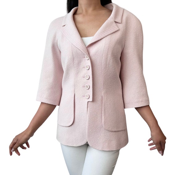 Chanel pink wool jacket - Gem