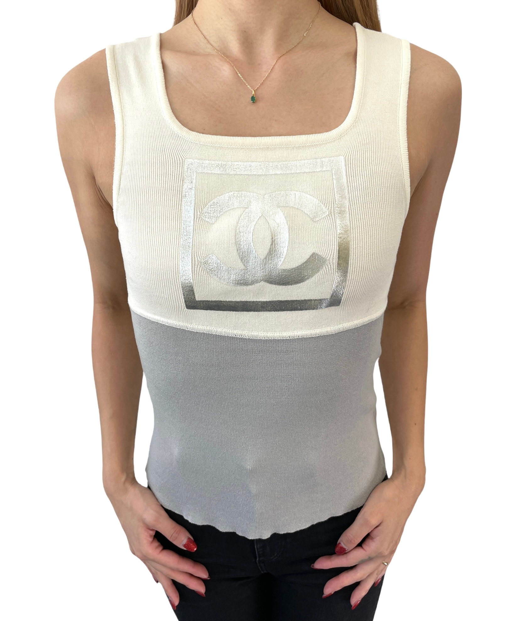 Chanel Coo Tank Top by Lucia Stewart - Pixels