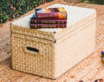 Classy Trunk Hand Weaved Jute Trunk