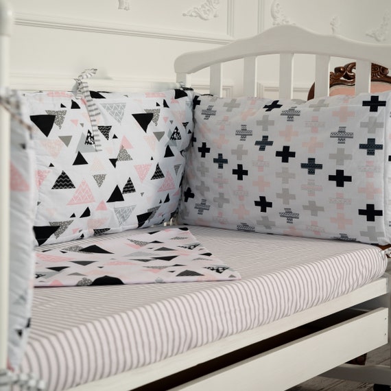 pastel cot bedding