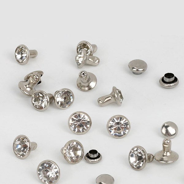 Rhinestone Rivets Etsy