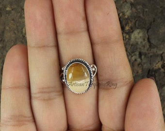 Mookite Jasper Ring, 925 Silver Ring, Jasper Ring, Healing Gemstone Ring, Handmade Ring, Statement Ring, Women Daily Use Ring, Gift For Her