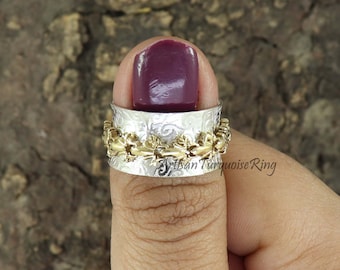 Frog Spinner Ring, Sterling Silver Ring, Thumb Ring, Anxiety Ring, Animal Spinner Ring, Fidget Ring, Yoga Ring, Meditation Ring,Gift For Her