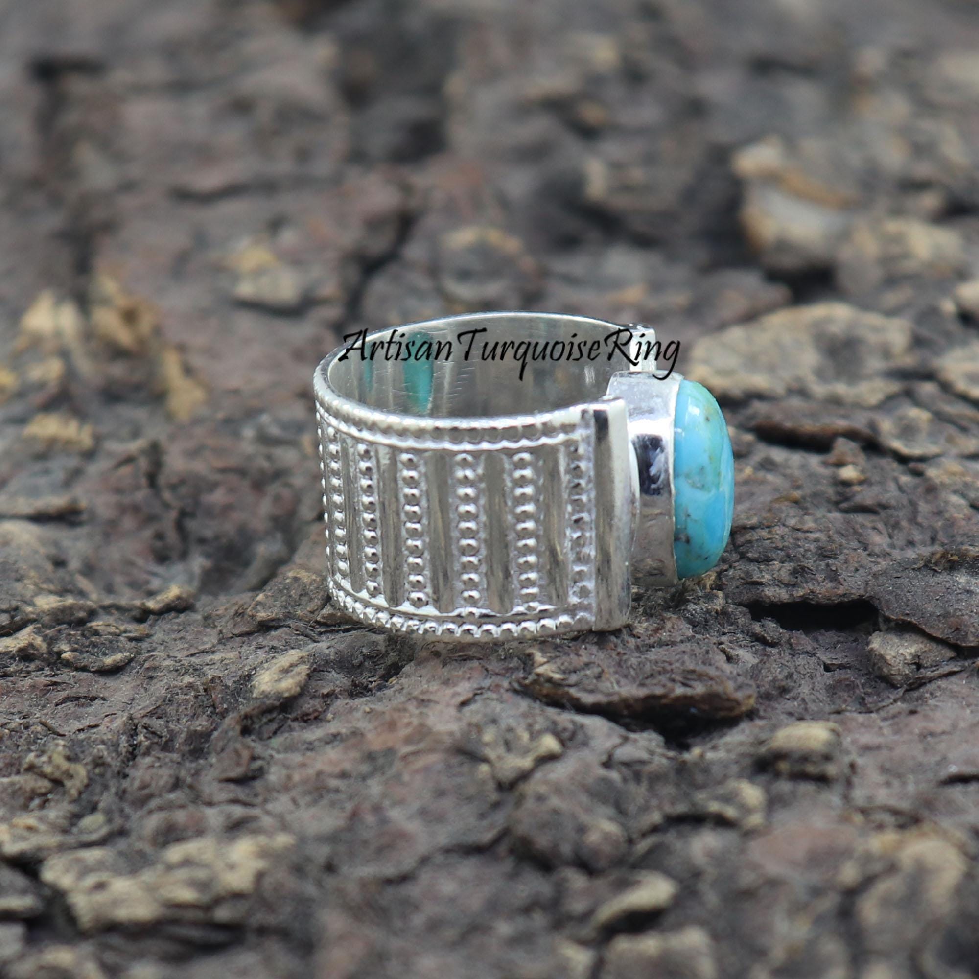 ハンドメイド 　シルバーリング 青い石 02114_17052401.jpg