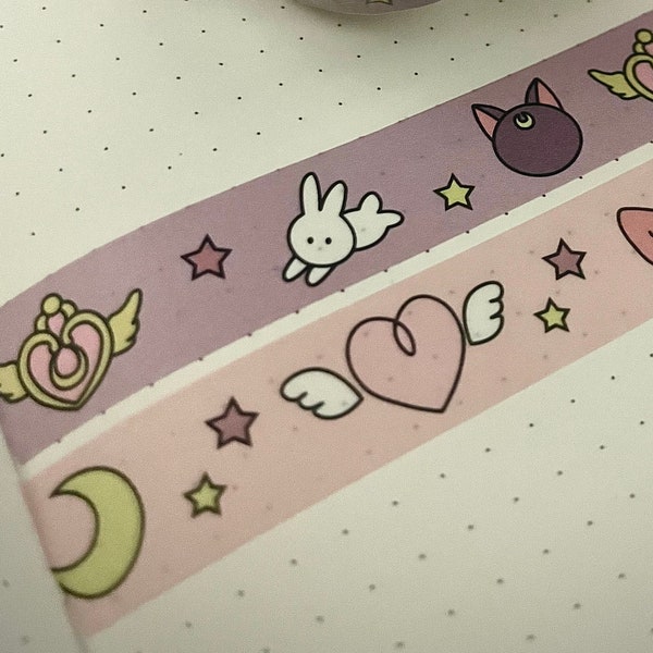 Sailor Moon Themed Washi Tape