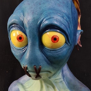 Abe - Oddworld - Lifesize Silicone sculpture (Bust)