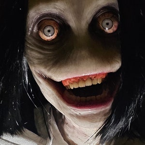 Jeff the Killer LoreCraft premium platinum silicone bust Creepypasta special image 9