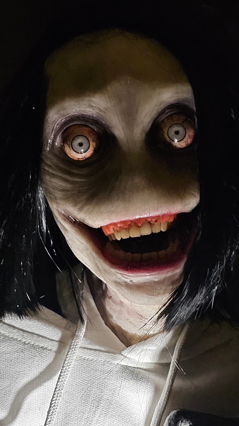 Jeff the Killer LoreCraft premium platinum silicone bust Creepypasta special image 9