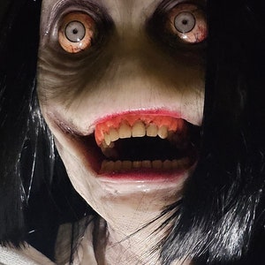 Jeff the Killer LoreCraft premium platinum silicone bust Creepypasta special image 8