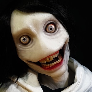 Jeff the Killer LoreCraft premium platinum silicone bust Creepypasta special image 2